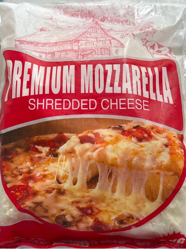 Premium Mozarella Shred (2kg)